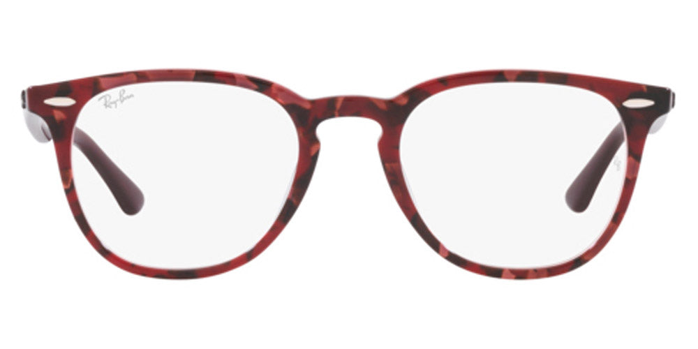 Ray-Ban® RX7159 RX7159 8097 50 - Havana on Transparent Purple Eyeglasses