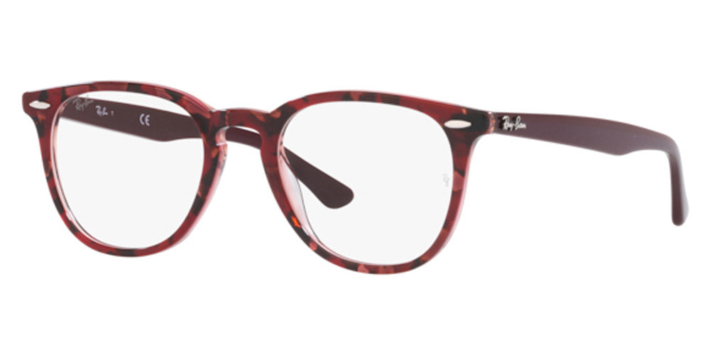 Ray-Ban® RX7159 RX7159 8064 50 - Pink Havana Eyeglasses