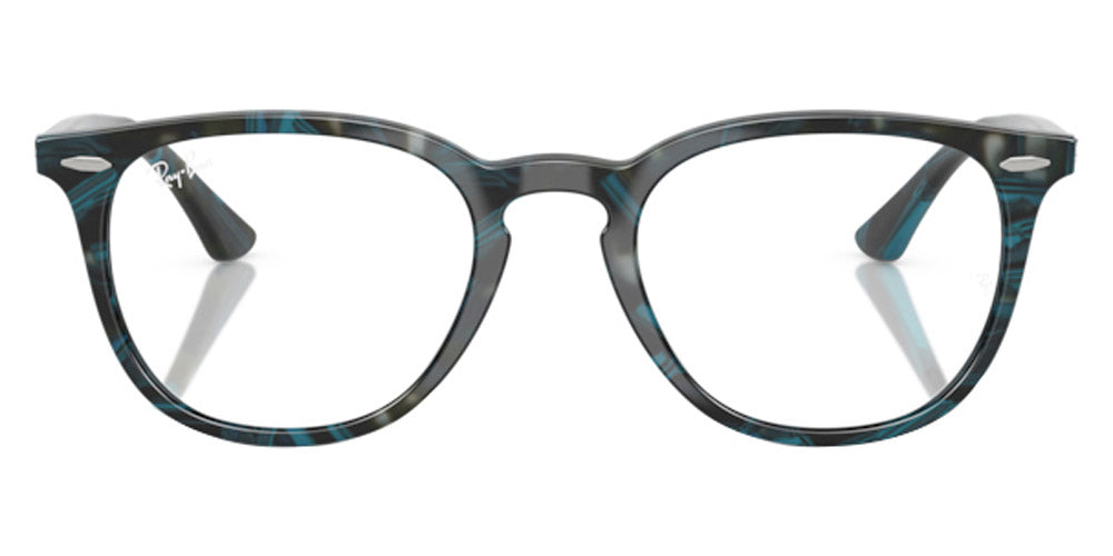 Ray-Ban® RX7159 RX7159 8394 50 - Transparent Fantasy Blue/Grey Eyeglasses