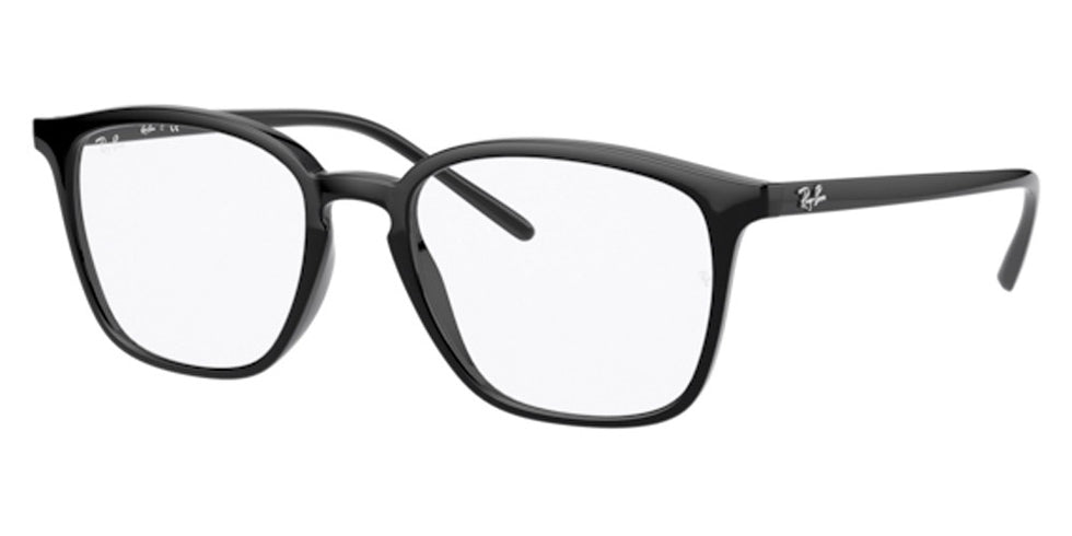 Ray-Ban® RX7185 RX7185 2000 52 - Black Eyeglasses