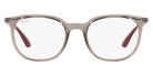 Ray-Ban® RX7190 RX7190 8083 51 - Transparent Gray Eyeglasses