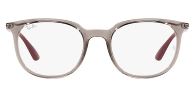 Ray-Ban® RX7190 RX7190 8083 51 - Transparent Gray Eyeglasses