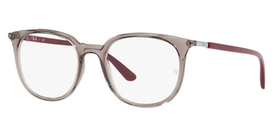 Ray-Ban® RX7190 RX7190 8083 53 - Transparent Gray Eyeglasses