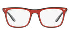 Ray-Ban® RX7209 RX7209 8212 53 - Red Black Gray Eyeglasses