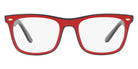 Ray-Ban® RX7209 RX7209 8212 55 - Red Black Gray Eyeglasses