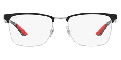 Ray-Ban® RX8421 RX8421 2861 52 - Black on Silver Eyeglasses