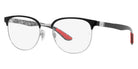 Ray-Ban® RX8422 RX8422 2861 54 - Black on Silver Eyeglasses