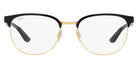Ray-Ban® RX8422 RX8422 2890 52 - Black on Gold Eyeglasses