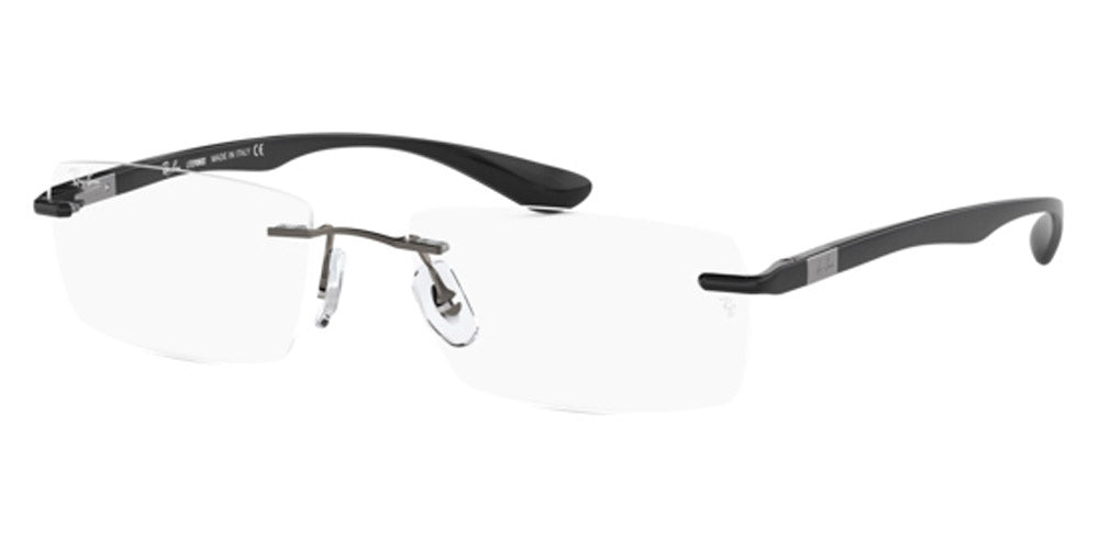 Ray-Ban® RX8724  - Gunmetal On Black Eyeglasses