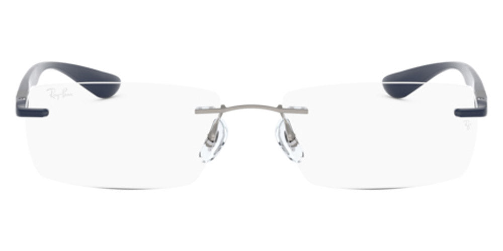 Ray-Ban® RX8724 RX8724 1217 54 - Gunmetal On Blue Eyeglasses