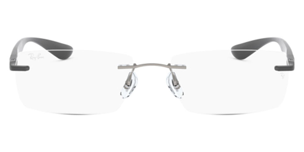 Ray-Ban® RX8724 RX8724 1218 54 - Gunmetal Matt Black Eyeglasses