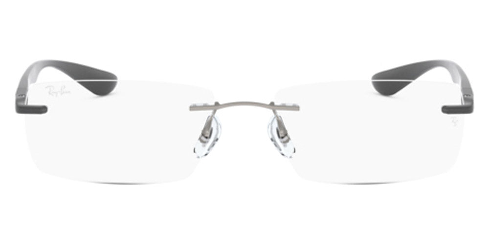 Ray-Ban® RX8724 RX8724 1218 54 - Gunmetal Matt Black Eyeglasses