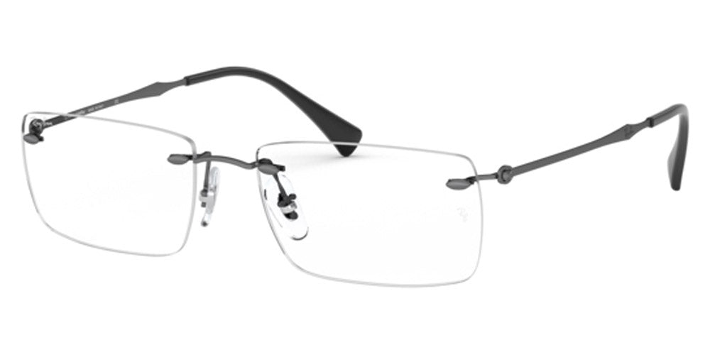 Ray-Ban® RX8755 RX8755 1128 56 - Matte Dark Gunmetal Eyeglasses