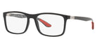 Ray-Ban® RX8908 RX8908 8061 57 - Transparent Gray Eyeglasses