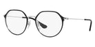 Ray-Ban® RY1058 RY1058 4064 47 - Black on Silver Eyeglasses