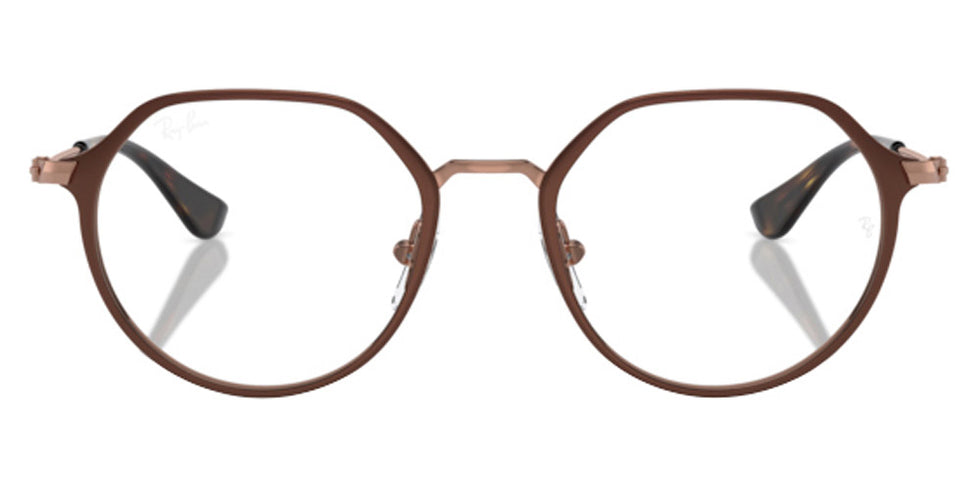 Ray-Ban® RY1058 RY1058 4092 45 - Brown on Rose Gold Eyeglasses