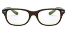 Ray-Ban® RY1555 RY1555 3665 46 - Brown On Green Fluorescent Eyeglasses