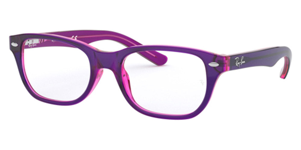 Ray-Ban® RY1555 RY1555 3666 48 - Violet On Fuchsia Fluorescent Eyeglasses