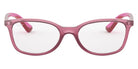 Ray-Ban® RY1586 RY1586 3777 47 - Transparent Red Eyeglasses