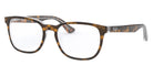 Ray-Ban® RY1592 RY1592 3820 48 - Black On White Eyeglasses