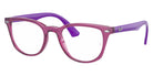 Ray-Ban® RY1601 RY1601 3813 48 - Transparent Fuchsia Eyeglasses