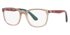 Ray-Ban® RY1620 RY1620 3920 48 - Transparent Brown on Green Eyeglasses