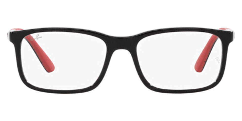 Ray-Ban® RY1621 RY1621 3928 47 - Black on Red Eyeglasses