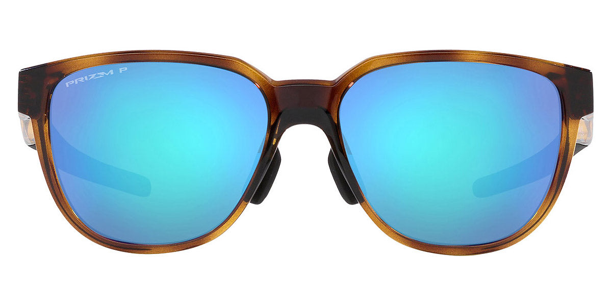 Oakley® 0OO9250A - Actuator (A) 0OO9250A 925004 57 - Brown tortoise/Prizm sapphire polarized Sunglasses