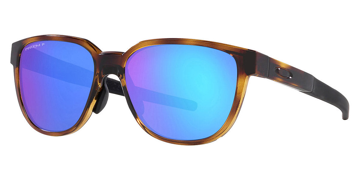 Oakley® 0OO9250A - Actuator (A) 0OO9250A 925004 57 - Brown tortoise/Prizm sapphire polarized Sunglasses