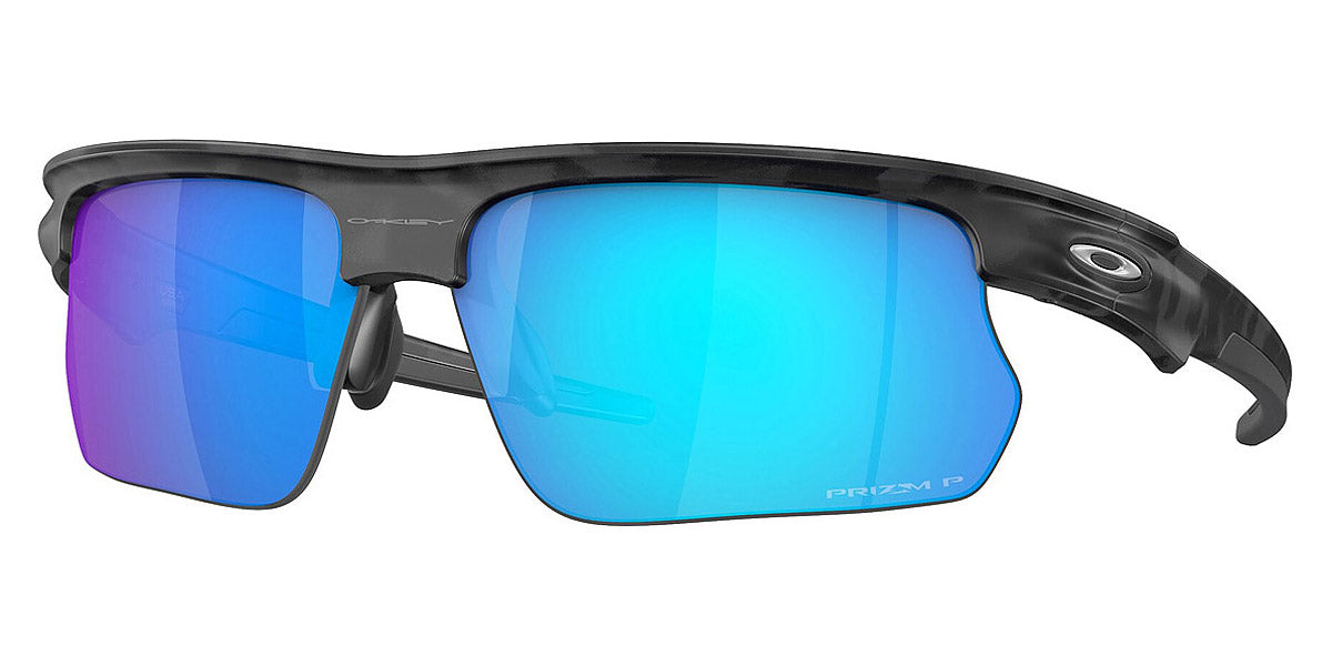 Oakley® 0OO9400 - Bisphaera 0OO9400 940005 68 - Matte grey camo/Prizm sapphire polarized Sunglasses