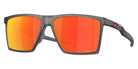 Oakley® 0OO9482 - Futurity sun 0OO9482 948204 57 - Satin grey smoke/Prizm ruby polarized Sunglasses