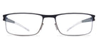 Mykita® CLIVE MYK CLIVE Shiny Graphite/Nearly Black 52 - Shiny Graphite/Nearly Black Eyeglasses