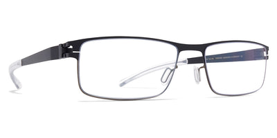 Mykita® CLIVE MYK CLIVE Shiny Graphite/Nearly Black 52 - Shiny Graphite/Nearly Black Eyeglasses