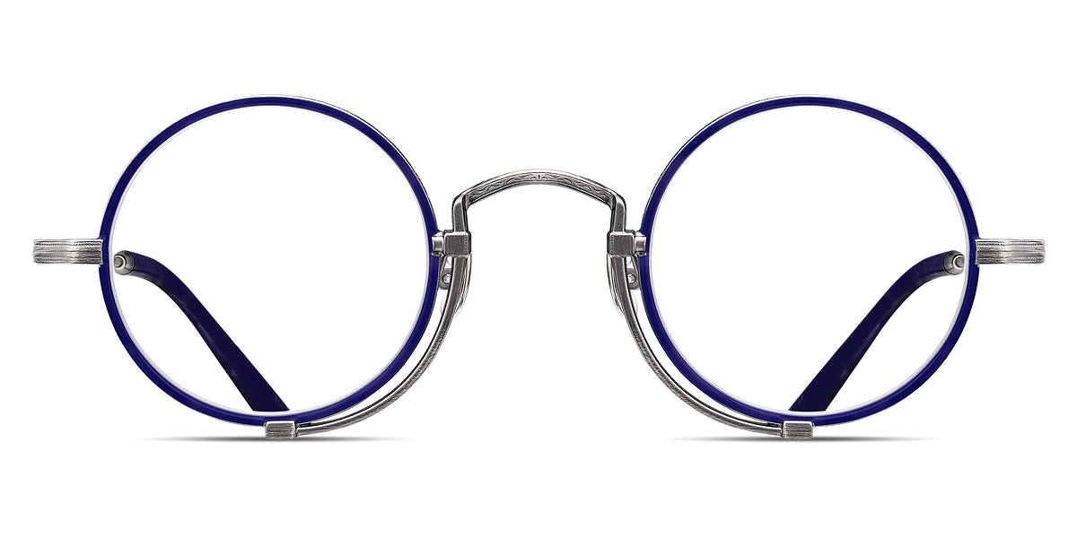 Matsuda® 10103H-I MTD 10103H-I Antique Silver / Navy 43 - Antique Silver / Navy Eyeglasses