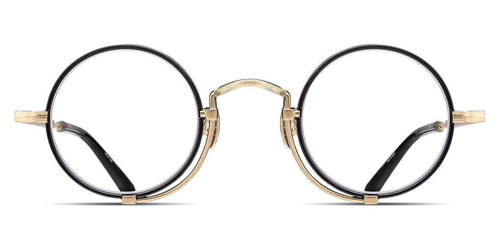 Matsuda® 10103H-I MTD 10103H-I Brushed Gold/Matte Black 43 - Brushed Gold / Matte Black Eyeglasses