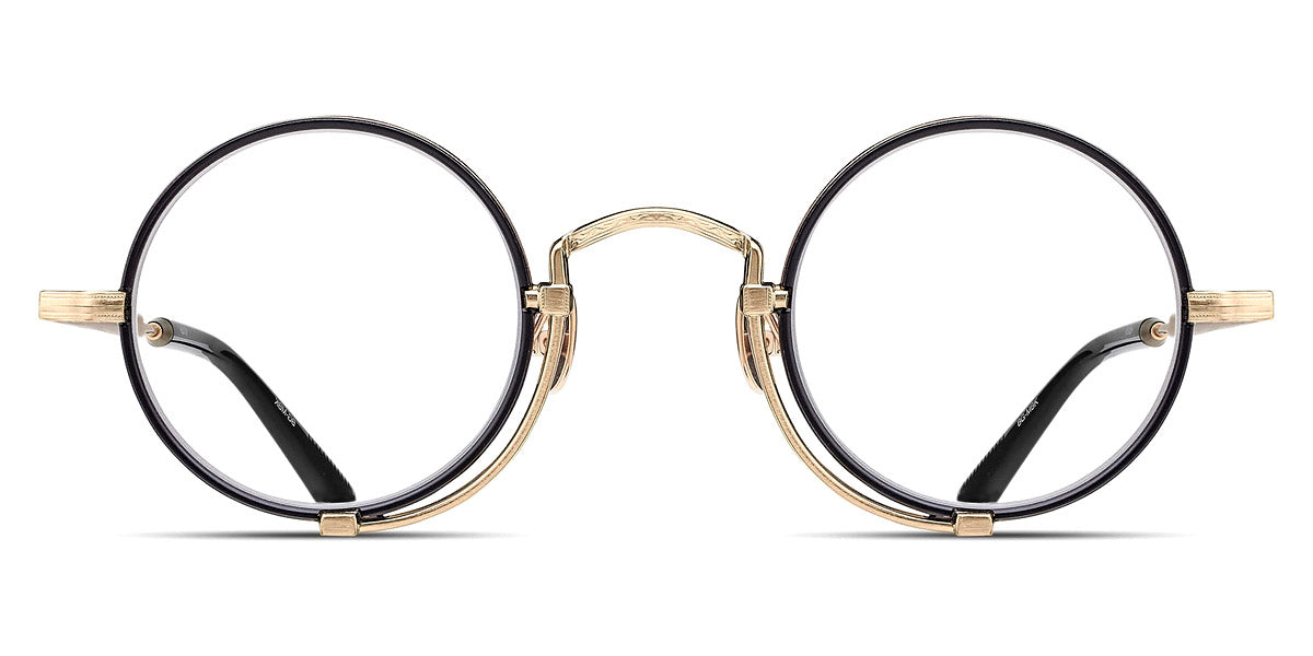 Matsuda® 10103H-I MTD 10103H-I Brushed Gold/Matte Black 43 - Brushed Gold / Matte Black Eyeglasses
