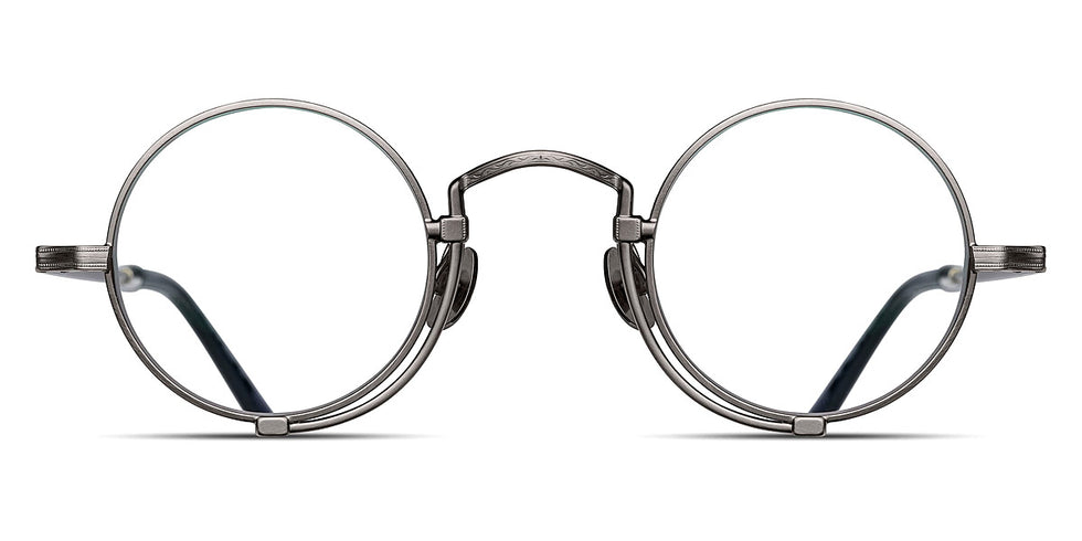 Matsuda® 10103H MTD 10103H Antique Silver 41 - Antique Silver Eyeglasses