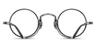 Matsuda® 10103H MTD 10103H Palladium White/Matte Black 41 - Palladium White / Matte Black Eyeglasses