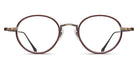 Matsuda® 10189H-I MTD 10189H-I Antique Gold/Brown 45 - Antique Gold / Brown Eyeglasses