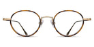 Matsuda® 10189H-I MTD 10189H-I Brushed Gold/Demi 45 - Brushed Gold / Demi Eyeglasses
