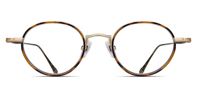 Matsuda® 10189H-I MTD 10189H-I Brushed Gold/Demi 45 - Brushed Gold / Demi Eyeglasses