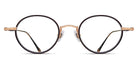 Matsuda® 10189H-I MTD 10189H-I Matte Black/Demi 45 - Matte Black / Demi Eyeglasses