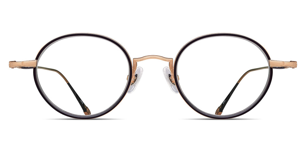 Matsuda® 10189H-I MTD 10189H-I Matte Black/Demi 45 - Matte Black / Demi Eyeglasses