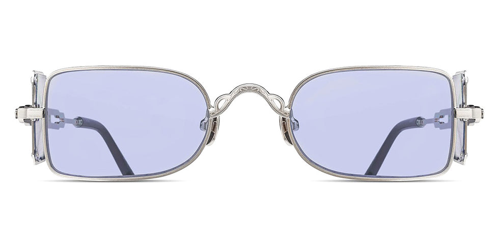 Matsuda® 10611H MTD 10611H Pale Gold/Café Blue 48 - Pale Gold / Café Blue Sunglasses