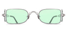 Matsuda® 10611H MTD 10611H Palladium White/Café Green 48 - Palladium White / Café Green Sunglasses