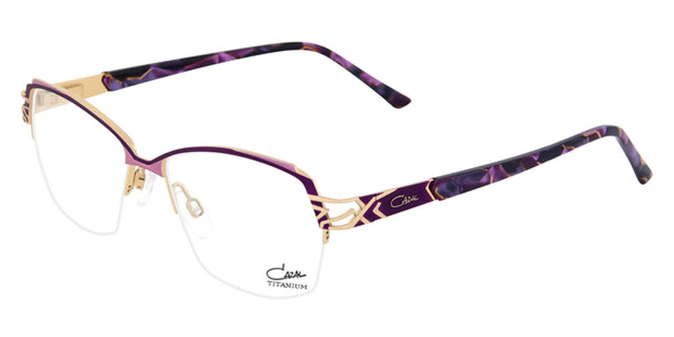 Cazal® 1280 CAZ 1280 004 52 - 004 Plum / Gold Eyeglasses