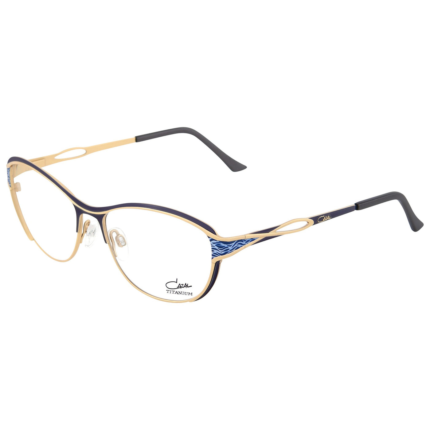 Cazal® 1282 CAZ 1282 001 56 - 001 Navy Blue / Gold Eyeglasses