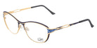 Cazal® 1282 CAZ 1282 001 56 - 001 Navy Blue / Gold Eyeglasses