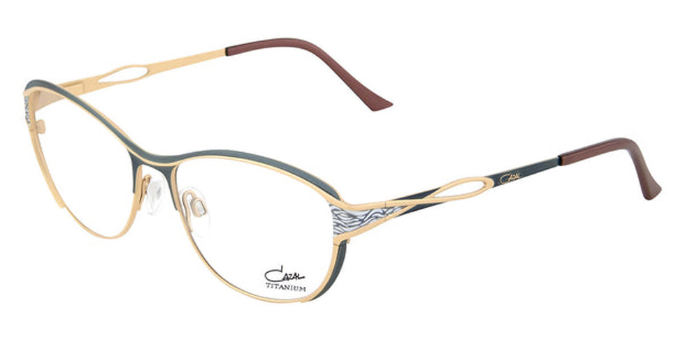 Cazal® 1282 CAZ 1282 002 56 - 002 Turquoise / Gold Eyeglasses