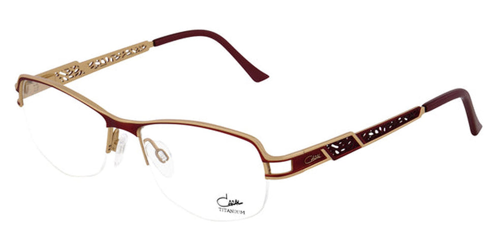 Cazal® 1285 CAZ 1285 002 53 - 002 Poppy Red / Gold Eyeglasses